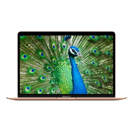 Apple Macbook Air 13.3-inch (Retina, Gold) 1.2GHZ Quad Core i7 (2020)  Laptop 128 GB Flash HD & 16GB RAM-Mac OS/Win 10 Pro (Certified, 1 Yr  Warranty)