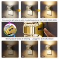 thumbnail image 2 of Luz nocturna LED JandCase de 3 temperaturas de color regulable, paquete de 2, 2 of 6