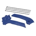 thumbnail image 3 of Cubierta de brazo oscilante superior trasero de alto rendimiento, fácil de instalar, 1 pieza, compatible con Drz400, Drz400S, Drz400SM Azul, 3 of 9