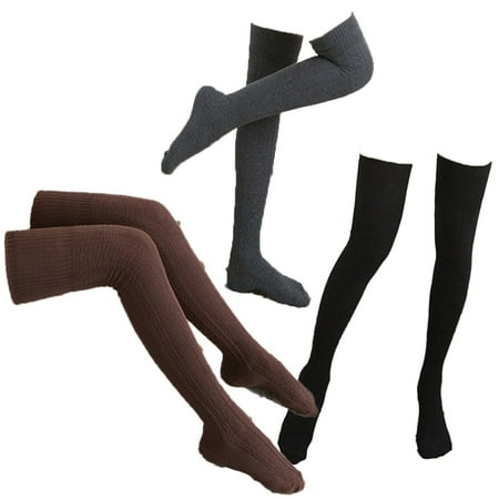 

Long Socks Thigh High Socks Extra Long Boot Stockings for Girls Women