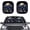 Blue Butterfly Full Moon Flower, variant on Uorisanigo Car Sun Shade Windshield Retro American Flag Sunflower Rectangular Front Window Visor Shade Pack of 2 Sun Visor Sunlight Protector Car Windshield Sun Shade for Most Cars