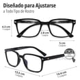 thumbnail image 3 of MAGMALIFE Lentes para Computadora Paquete de 2 Piezas con Tecnología Blue Light y Protección UV400, Antirreflejantes, Unisex, Sin Graduación, Diseño Moderno, Gafas para Oficina, Estudio o Pantalla, 3 of 7