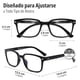 thumbnail image 3 of MAGMALIFE Lentes para Computadora Paquete de 2 Piezas con Tecnología Blue Light y Protección UV400, Antirreflejantes, Unisex, Sin Graduación, Diseño Moderno, Gafas para Oficina, Estudio o Pantalla, 3 of 7