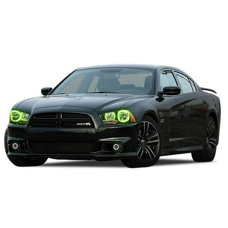 Flashtech RGB Multi Color Bluetooth LED Halo kit for 2011-2014 Dodge  Charger Headlights - Walmart.com