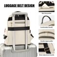 thumbnail image 4 of JIALIOU Mini Backpack Purse for Women Quilted Casual Daypack Small Travel Shoulder Bag, Guitar and Notes, 4 of 7