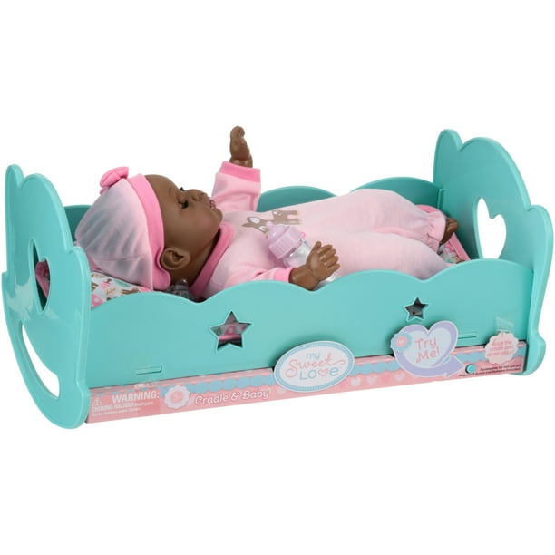 My Sweet Love® Cradle & Baby 3 pc Box