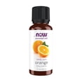 thumbnail image 3 of (2 pack) NOW Essential Oils, Orange Oil, Uplifting Aromatherapy Scent, Cold Pressed, 100% Pure, Vegan, Child Resistant Cap, 1-Ounce, 3 of 8