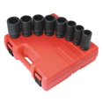 thumbnail image 1 of Sunex Tools 4681 8 Piece Sae Deep Impact Socket Set 1 Inch - 1-1/2 Inch, 1 of 1