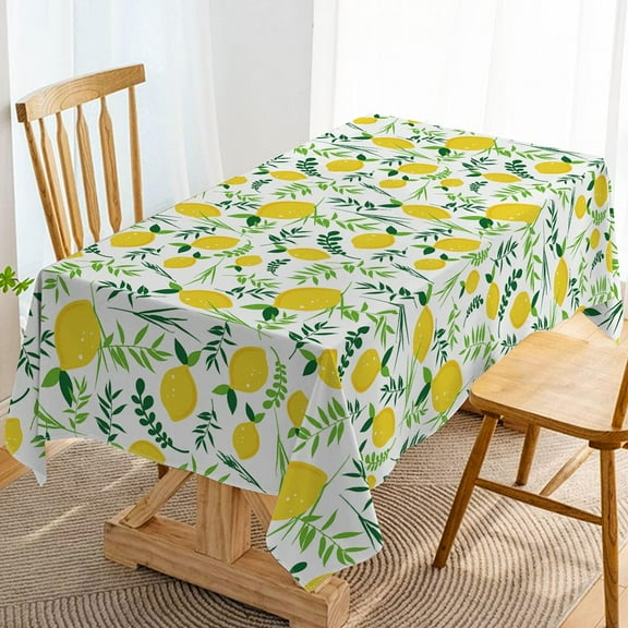 Happy Sukkot Tablecloth Jewish Holiday Party Decoration Sukkah Table Cloth Decor Kitchen Dining Room Home Table Cover-60×84inch