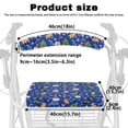 thumbnail image 6 of HELLHERO Santa Claus Christmas Tree Rollator Seat Covers Seat and Backrest Covers and Non-Slip Fit for Suitable for Parks and Outdoor Park, 6 of 7