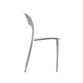 thumbnail image 4 of GDF Studio Dean Indoor/Outdoor Stacking Dining Chairs, Set of 4, White, 4 of 5