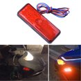thumbnail image 2 of SHAR 2pcs-Red for Truck Reflector Motorcycle Reflector LED Tail Lights, 2 of 5