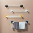 thumbnail image 1 of Xihbxyly Perchero para Zapatillas de Baño, Ahorra Espacio de Pared, Instalación Adhesiva Sin Perforaciones, Plástico Duradero, Baño Ordenado y Fácil de Limpiar, Tamaño 46,5 X 7,5 X 4 Cm, 1 of 6