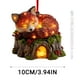thumbnail image 2 of Adornos navideños, adornos navideños, regalos navideños, decoración de animales del bosque de 10 cm, colgante para árbol de Navidad, regalo navideño., 2 of 5