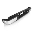 thumbnail image 4 of MOSTPLUS Chrome Rear Bumper for 2007-2013 Chevy Silverado GMC Sierra 1500 Pickup w/o sensor, 4 of 7