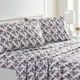 thumbnail image 3 of Modern Threads Printed 4-Piece Rose Bloom Adult Sheet Set, Queen, 3 of 4