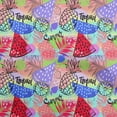 thumbnail image 1 of oneOone Rayon Red Fabric Tropical Fruits Craft Projects Decor Fabric Printed By The Yard 56 Inch Wide, 1 of 4