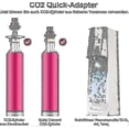 thumbnail image 5 of Quick Connect Co2 Adapter Compatible Sodastream Water Sprinkler Duo Art, Terra, Tr21-4 Jnnjv, 5 of 5