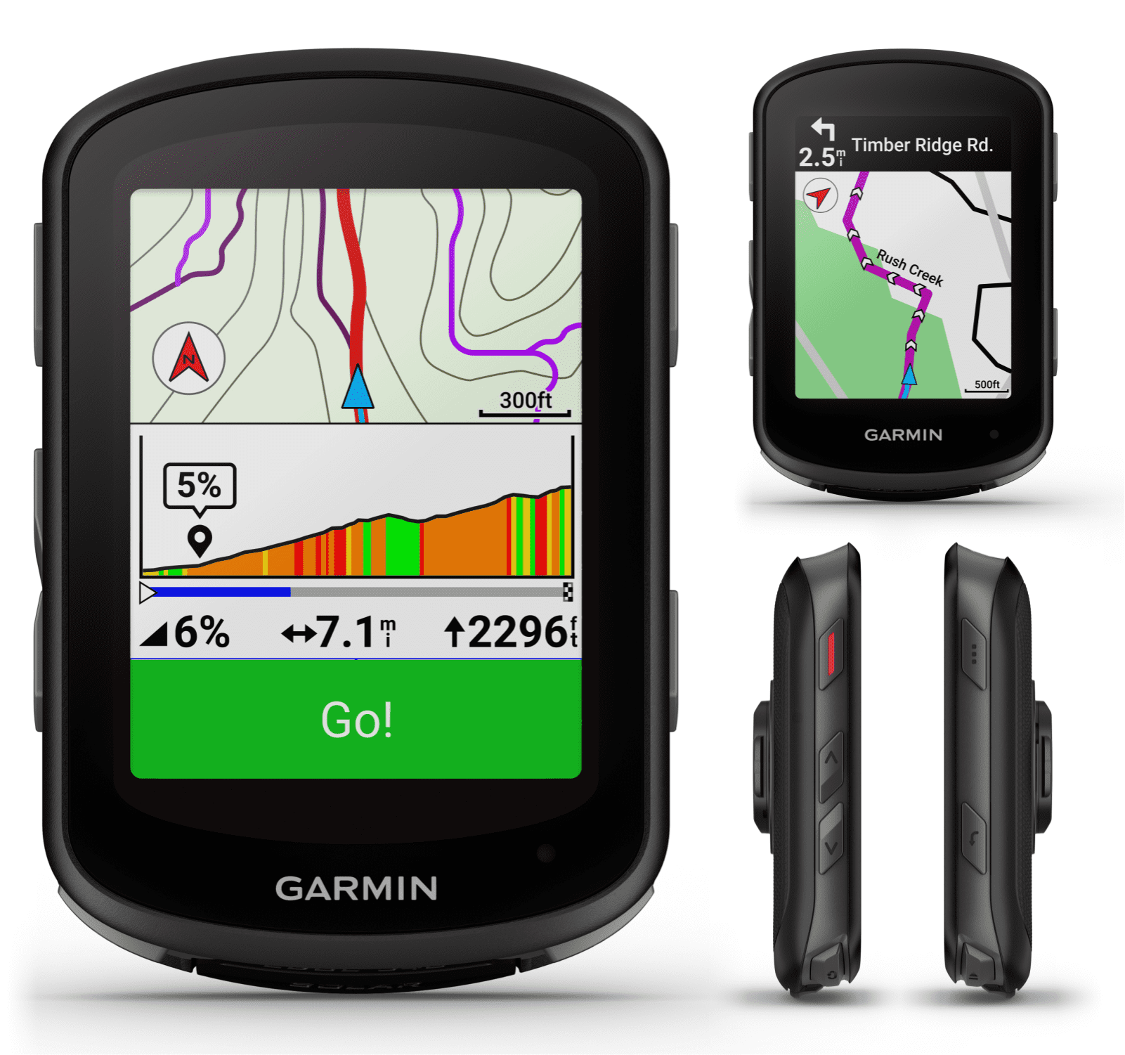 Garmin Edge 540 GPS Cycling Computer, Button Controls, Advanced