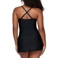 thumbnail image 2 of Sunsets Escape Swimwear Black Sienna Swim Dress, 2 of 4