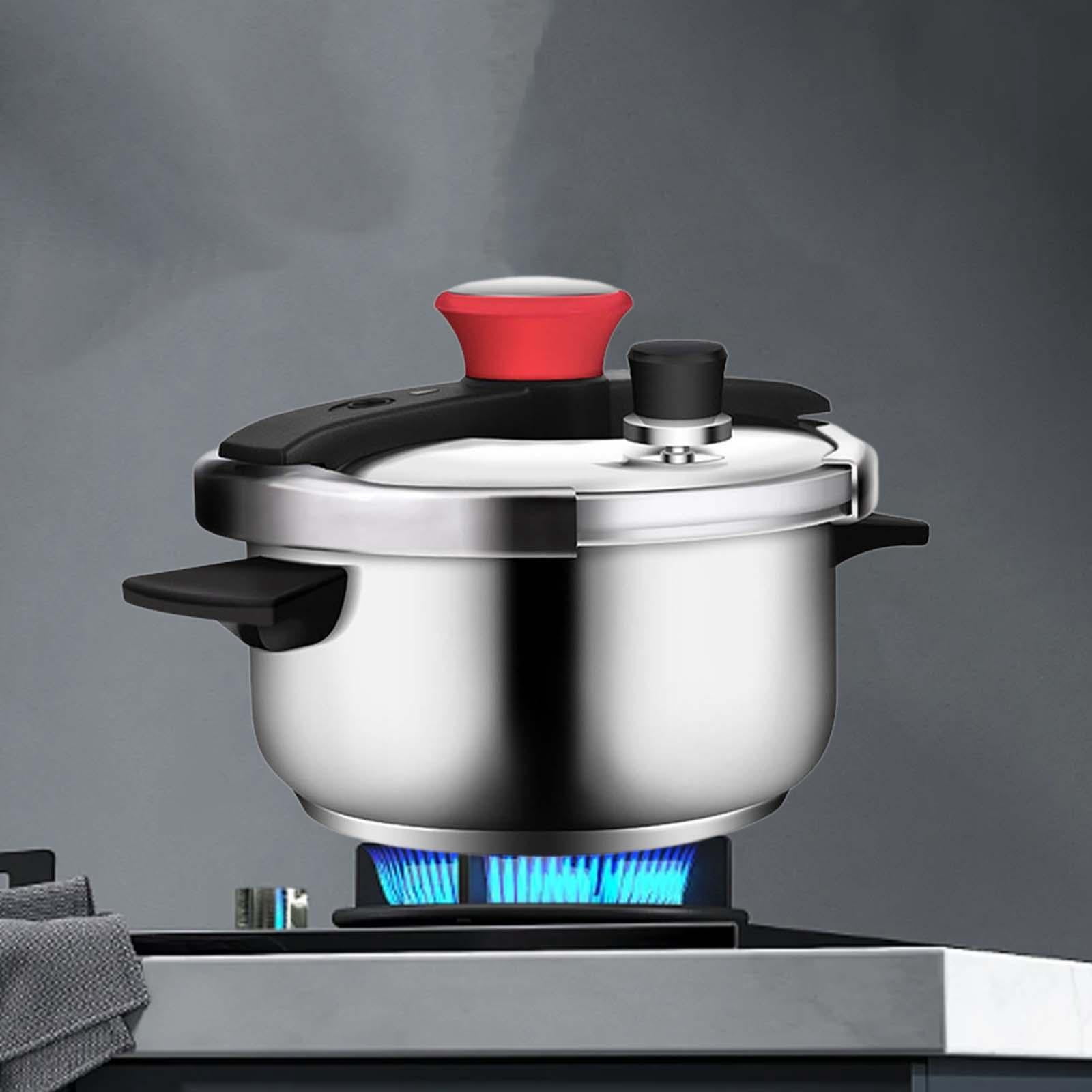 TISHITA Stovetop Pressures Cooker Portable Rice Cooker 4.0L Cookware Stewed Meat Pot Instant Cooking Pot for Homes Hotel Indoor Outdoor