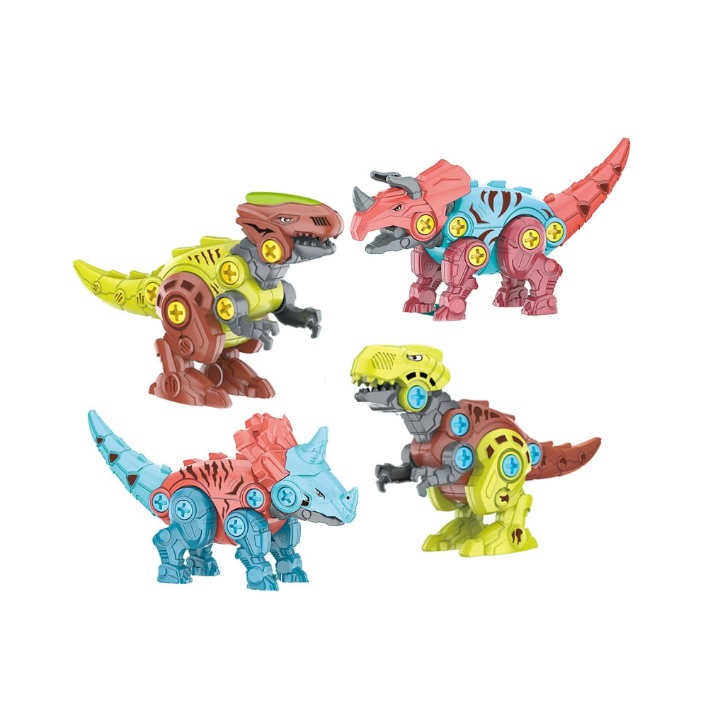 Mundo Toys Set 12 Dinosaur Eggs to Build 4 Different Dinosaurs Easter for Toddlers +3 Years