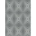 thumbnail image 1 of Ahgly Company Indoor Rectangle Patterned Iron Gray Novelty Area Rugs, 8' x 12', 1 of 6