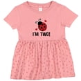 thumbnail image 3 of Inktastic Ladybug 2nd Birthday Cute 2 Year Old Girls Baby Dress, 3 of 5