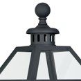 thumbnail image 3 of Outdoor Wall Lantern3 Light Black Vintage StyleWeatherproof Porch LightClear Glass Exterior Fixture, 3 of 4