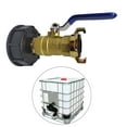 thumbnail image 2 of Adaptador de tanque IBC, conector de agua de repuesto, accesorios para tanque IBC, manguera de jardín 3: 4 con valor, 2 of 9