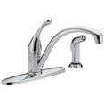 thumbnail image 2 of Delta Faucet Collins Single-Handle Kitchen Sink Faucet with Side Sprayer in Matching Finish, Chrome 440-DST, 2 of 4