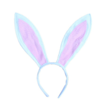 TopTie Easter Rabbit Headband Bunny Headwear Bunny Ear Halloween Party Supplies-White