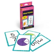 Brighter Child Fractions Flash Cards Grade 3-5 (54 cards)
