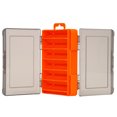 thumbnail image 4 of CAROOTU Tackle Box Double-Sided Waterproof Seal Fishing Tackle Plastic Storage Organizer Box For Fishing New, 4 of 6