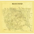thumbnail image 3 of Unknown 12x12 Black Modern Framed Museum Art Print Titled - Hardin County Texas, 3 of 5