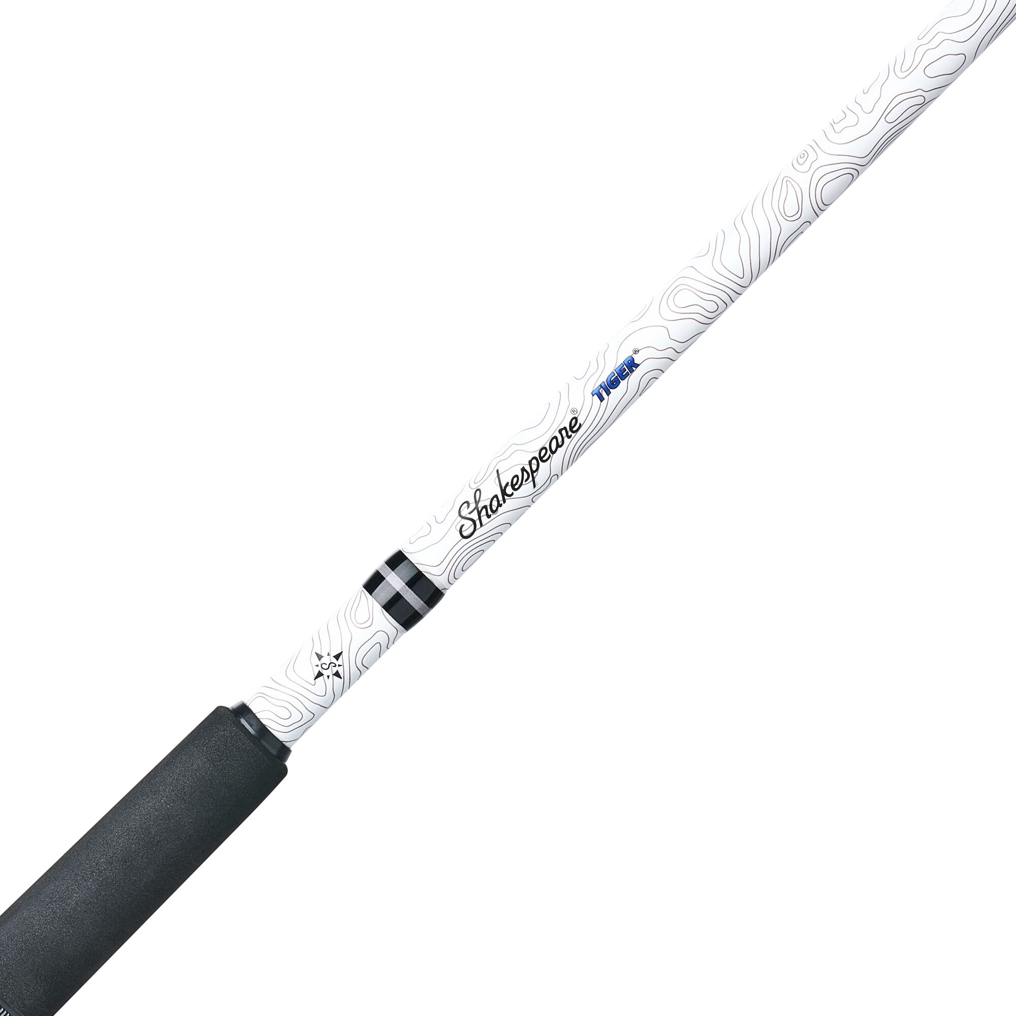 Shakespeare Tiger Conventional Combo, 7' 1-pc Medium Heavy Fishing Rod, 15-Size Reel