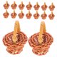 thumbnail image 5 of unbranded 16Ud Cesta Decorativa De Ratán Con Pastoral Para Almacenamiento Práctico, 5 of 7