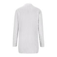 thumbnail image 6 of 2025 Clearance, Cotton Cardigans for Women Trendy Button Open Front Chunky Sweater Cardigan Soft Button Up Oversized Long Sweater, 6 of 6