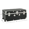 thumbnail image 6 of Seward Explorer 30" Trunk with Wheels & Lock, Black, 6 of 9
