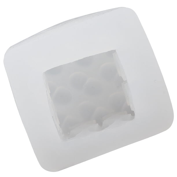 Moldes En Forma De Corazón, Cubo De Corazón 3D, Vela De Aromaterapia, Molde De Silicona, Fácil De Limpiar, Saludable, A Prueba De Polvo Para Aniversarios