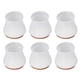 thumbnail image 5 of Silla De 16 Piezas Protectores De Piso De Pierna, Protectores De Pierna De Silla De Silicona Almohadillas De Muebles De Fieltro, Anti Tránsito Reduce El Ruido Sillas Estables, 5 of 7