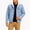 Light Blue, variant on Jackets For Men Winter Sherpa Lined Denim Jacket Button Down With Pockets Workwear Coat Vintage Trendy Weekend Outdoor Outfits