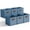 Blue, variant on GRANNY SAYS Cube Storage Bins, 11 Inch Fabric Organizer Bins, Collapsible Storage Baskets with Handles, 6-Pack, Pink