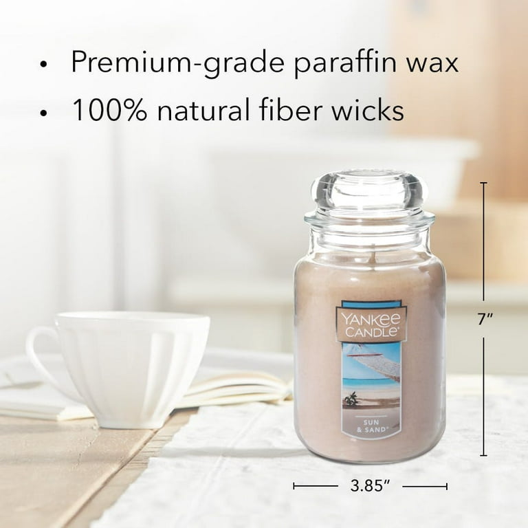 Yankee Candle, Large Jar Candle, 22 oz, Sun & Sand¬Æ - Walmart.com