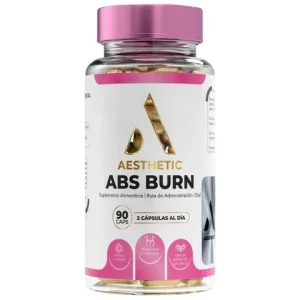 Aesthetic Labs Abs Burn - Suplemento Energético y Antioxidante - 90 Cápsulas