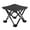 Obsidian, variant on Outdoor Collapsible Foot Stool Hiking Train Travel Fishing Chair Stool Tools