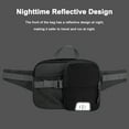 thumbnail image 4 of Waterproof Outdoor Waist Pack with Built-In Bottle Holder Hydration On-the-Go, 4 of 5