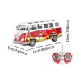 thumbnail image 2 of RC Car 1/30 Remote Control Car Vehicles Classic Openable Door City Bus -Red-22cmx8cmx10cm, 2 of 5