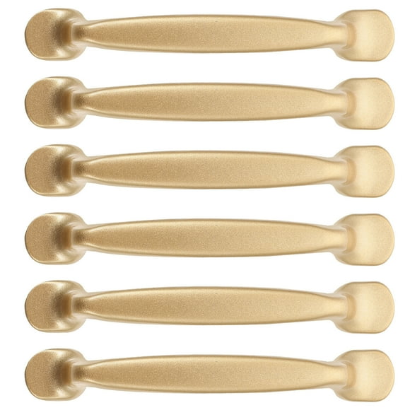 Milisten 6pcs Metal Cabinet Pull Handles Cabinet Door Pull Handles Cupboard Pull Handles