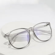 Seekfunning 100pcs Transparent Glasses Blue Blocking for Women Men Anti Blue Light Round Eyewear Blocking Glasses Optical Spectacle Eyeglass